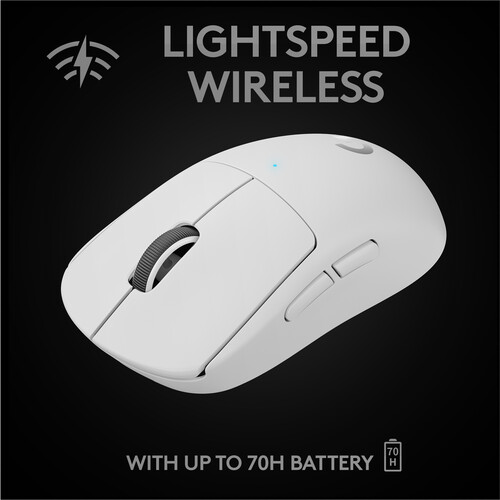 Logitech G PRO X SUPERLIGHT Wireless Gaming Mouse 910-005940 B&H