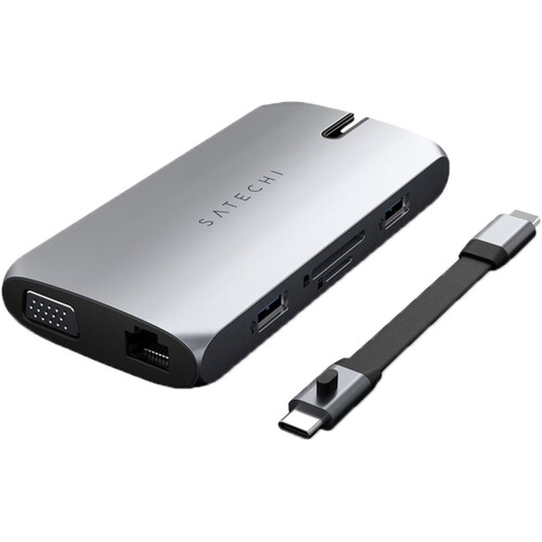stakåndet Romantik Es Satechi USB Type-C On-the-Go Multiport Adapter ST-UCMBAM B&H