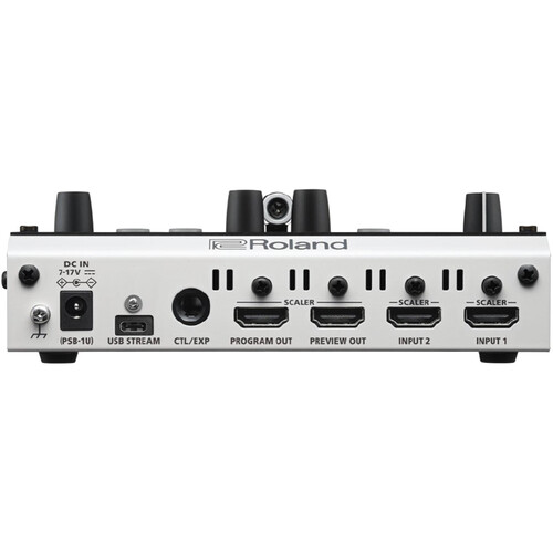 Roland V-02HD MK II Multi-Format Video Mixer with Streaming