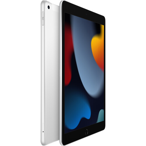 Apple 10.2 iPad (9th Gen, 64GB, Wi-Fi + 4G LTE, Silver)