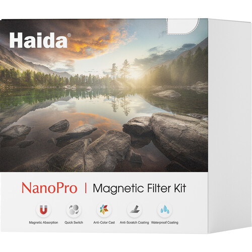 Haida 67mm NanoPro Magnetic Filter Kit with Step-Up HD4670-67