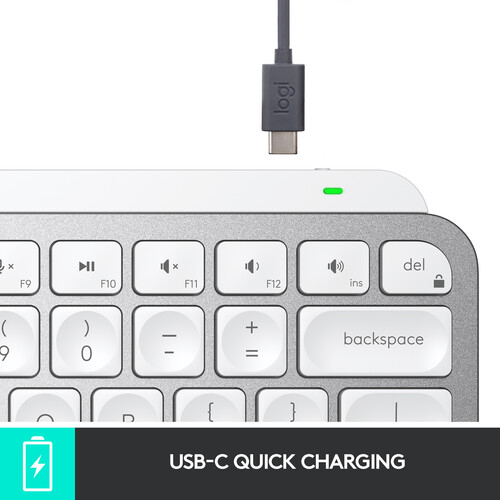 Logitech MX Keys Mini Wireless Keyboard & Logi Bolt USB Receiver