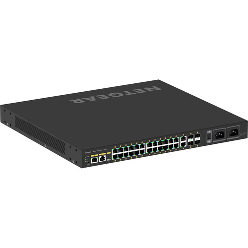 Netgear AV Line M4250 GSM4230UP 24-Port Gigabit PoE++ Compliant Managed  Network Switch with SFP (1440W)