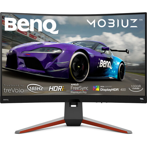 Monitor Gamer Curvo BenQ Mobiuz EX3410R LED 34 / Ultra Wide Quad HD / Ultra  Wide / FreeSync / 144Hz / HDMI / Bocinas Integradas (2x2W) / Gris /  9H.LKKLA.TBA