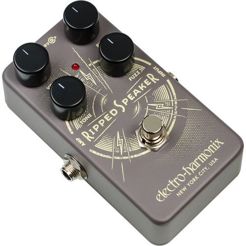 Electro-Harmonix Ripped Speaker Fuzz Distortion Pedal for Electric Guitars