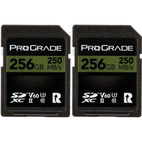 ProGrade Digital 256GB UHS-II SDXC Memory Card PGSD256GBK2BH B&H