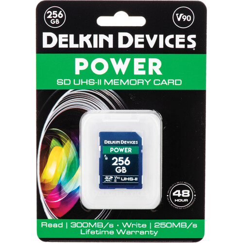 Delkin MicroSD 256 GB Advantage UHS-I 660X Memory Card