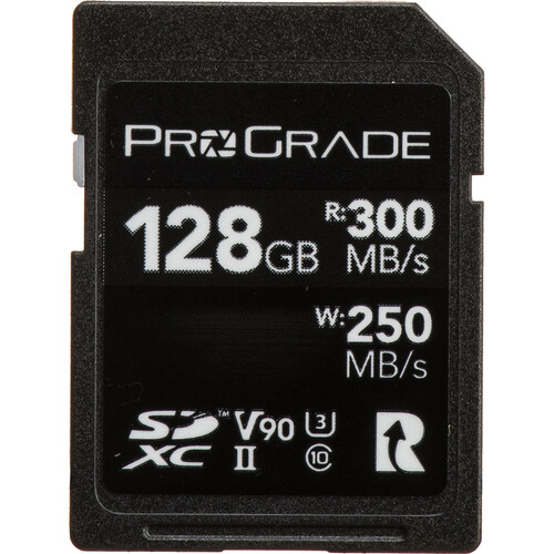 ProGrade Digital 128GB UHS-II SDXC Memory Card PGSD128GBCKBH B&H