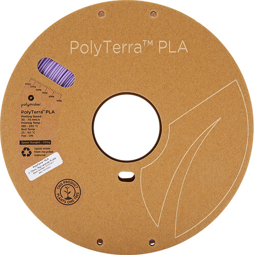 Filament écologique et recyclable Polymaker PolyTerra PLA Vert
