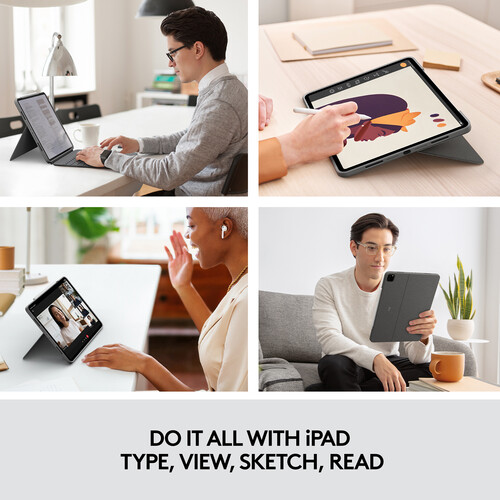 Logitech Combo Touch Keyboard Case for Apple iPad Pro 12.9 in