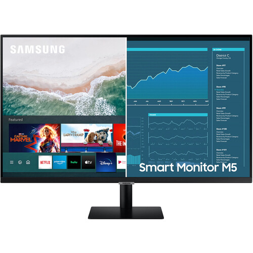 Samsung S27AM500NN 27 M5 Smart Monitor S27AM500NN B&H