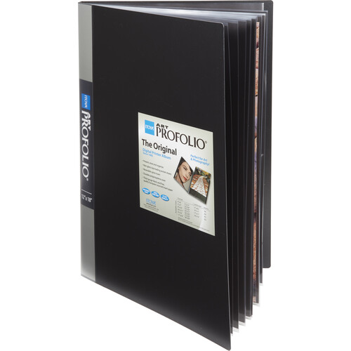 Itoya Art Profolio Presentation Book with 5x7 24 Pocket Pages, 48