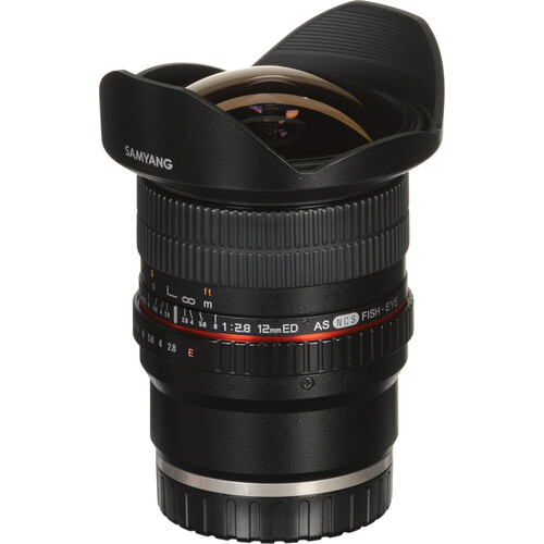 Samyang 12mm f/2.8 ED AS NCS Fisheye Lens for Pentax K Mount