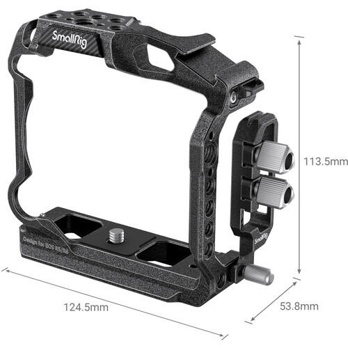 SmallRig Black Mamba Half Cage and Cable Clamp for Canon EOS