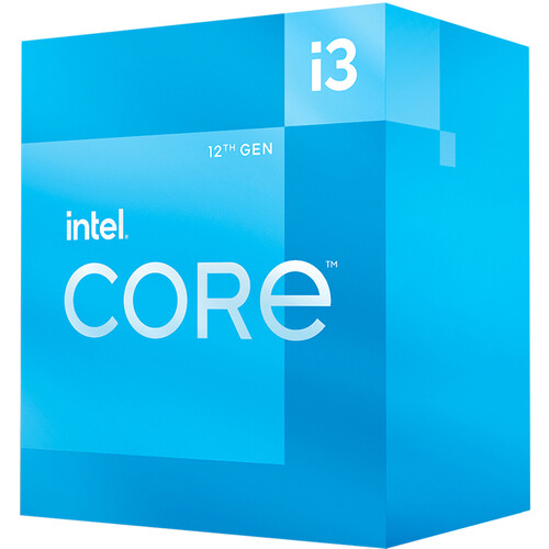 Intel Core i3-12100 3.3 GHz Quad-Core LGA 1700 BX8071512100 B&H