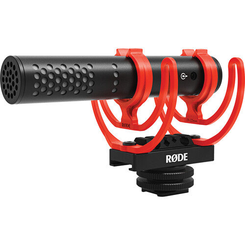 RODE VideoMic GO II Ultracompact Analog/USB Camera Mount Shotgun Microphone