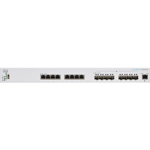 Cisco CB350-16XTS 16-Port 10G RJ45/SFP+ Managed CBS350-16XTS-NA