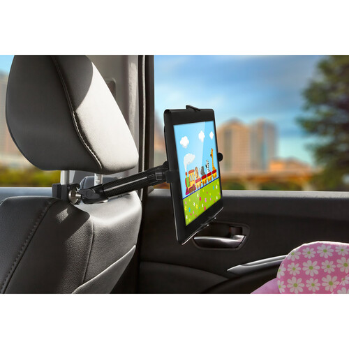 Mount-It! Carbon Fiber Universal Tablet Car Headrest Mount