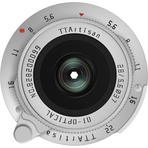 TTArtisan 28mm f/5.6 Lens for Leica M (Silver)