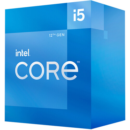 Intel Core i5-12400 Alder Lake Desktop Processors, 6 Cores,12 Threads, 7.5  MB Cache Memory, 4.40 GHz Max Turbo Frequency, Up to DDR5 4800, 128 GB Max  Memory