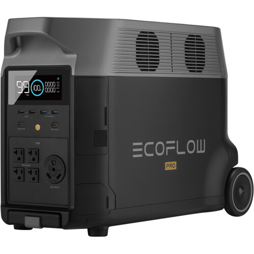EcoFlow DELTA Pro Portable Power Station - 3600Wh with 5 AC