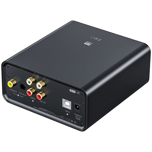 FiiO K5 Pro ESS Desktop USB DAC and Headphone Amplifier (Black)