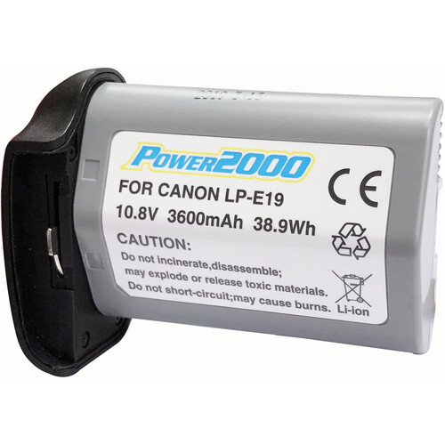 Power2000 ACD-445 Battery for Canon LP-E19