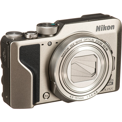 Nikon COOLPIX A1000 Digital Camera (Silver) B&H Photo Video