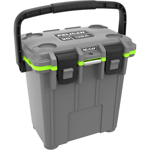 Pelican 20QT Elite Cooler (Gunmetal/OD Green)