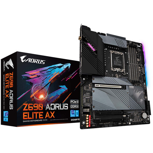 D*q様 i7 13700KF / Z690 AORUS ELITE セット Gigabyte Z690 AORUS ELITE AX DDR5 LGA 1700 Z690 AORUS ELITE AX