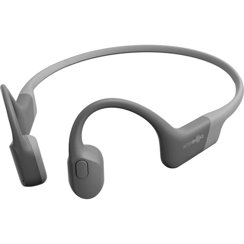 Shokz OpenRun Open-Ear Wireless Endurance Headphones - Gray NWB