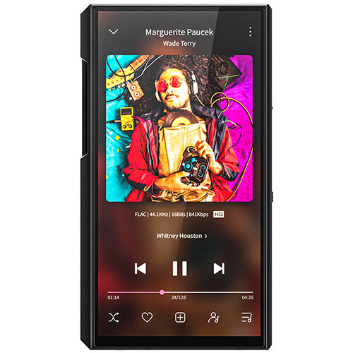 FiiO M11Plus Portable Android MP3/MP4 Player - High Resolution Audio,  Bluetooth 5.0, DSD Lossless, 1000hrs Standby - For Home/Car Audio