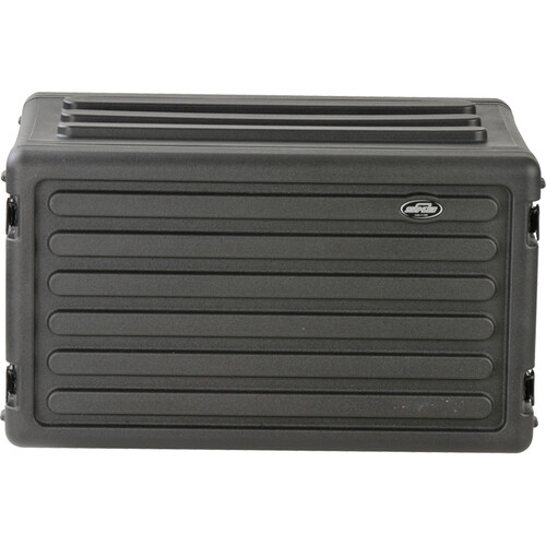 SKB 6U Roto Shallow Rack Case with Steel Rails 1SKB-R6S B&H