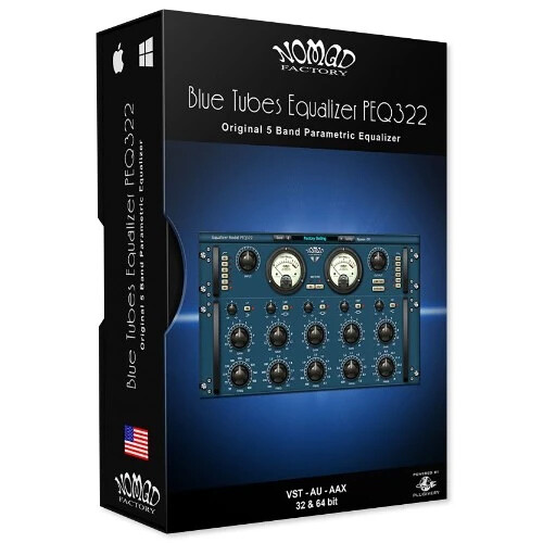 Nomad Blue Tubes Equalizer PEQ322 Plug-In (Download)