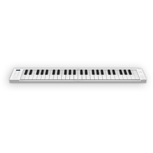 Carry-on 49-Key Folding Piano (White) FOLDPIANO49 B&H Photo Video