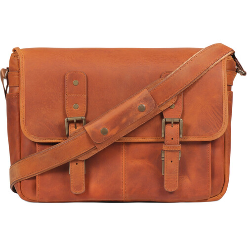 MegaGear Torres Pro Leather Vintage Messenger Bag (Brown)