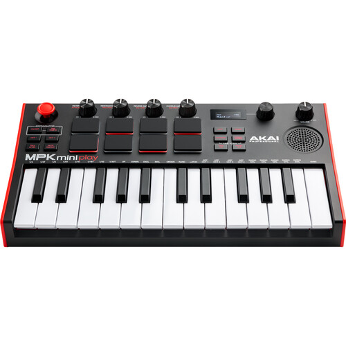 Akai Professional MPK Mini Play MK3 Compact Keyboard and Pad Controller  with Speaker
