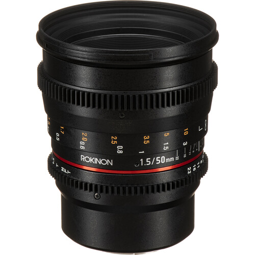 Rokinon 50mm T1.5 AS UMC Cine DS Lens for Micro Four DS50M