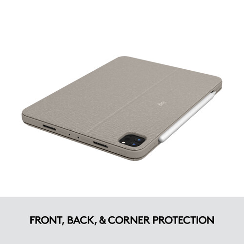 Logitech Combo Touch Backlit Keyboard Case for Apple 11 iPad Pro 1st-4th  Gen (Sand)