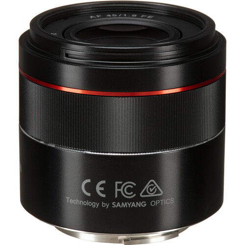 Rokinon AF 45mm f/1.8 FE Lens for Sony E IO45AF-E B&H Photo