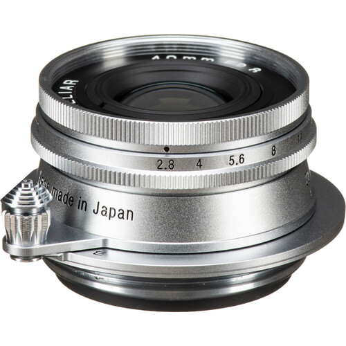 Voigtlander Heliar 40mm f/2.8 Aspherical LTM Lens (Silver)