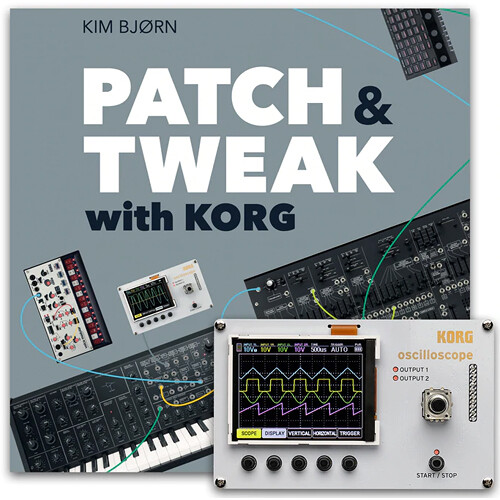 Korg Nu:Tekt NTS-2 Oscilloscope DIY Kit + Patch & Tweak Book