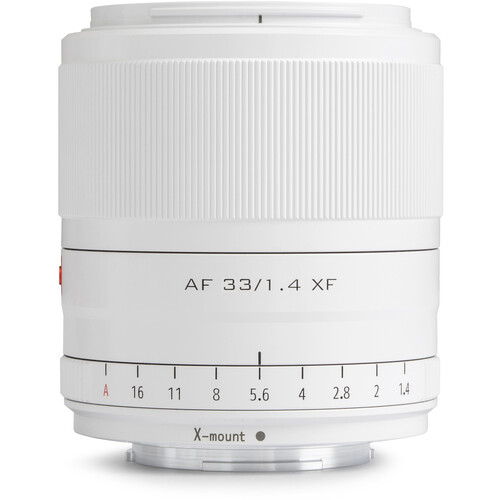 Viltrox AF 33mm f/1.4 XF Lens for FUJIFILM X (V2White Limited Edition)
