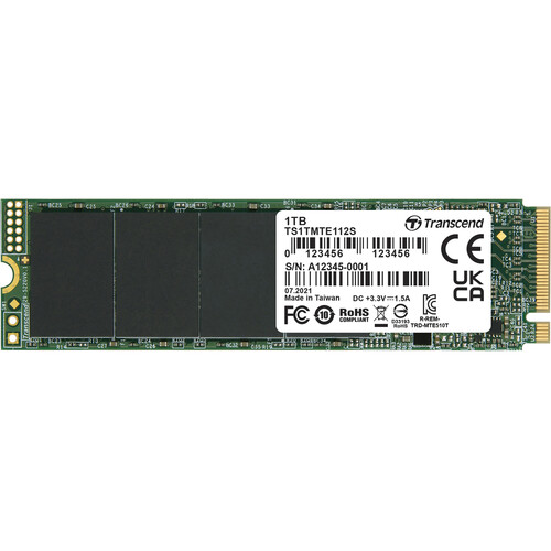 Transcend 1TB 112S M.2 PCIe 3.0 x4 SSD