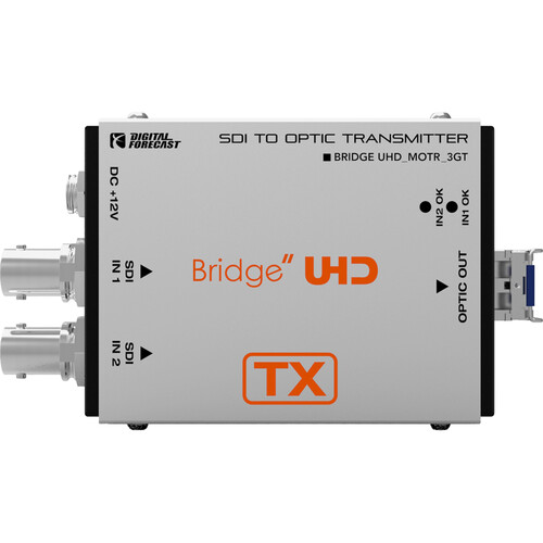 DIGITAL FORECAST Bridge 3G-SDI LC Duplex Singlemode Transmitter & Receiver  Set