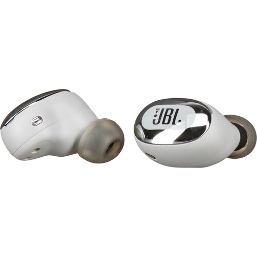 JBL Live Free 2 TWS Noise-Canceling True Wireless In-Ear Headphones (Silver)
