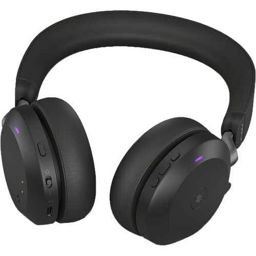 Jabra Evolve2 75 MS Wireless Noise-Canceling Headset (Black)