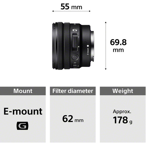 Sony E 10-20mm f/4 PZ G Lens SELP1020G B&H Photo Video