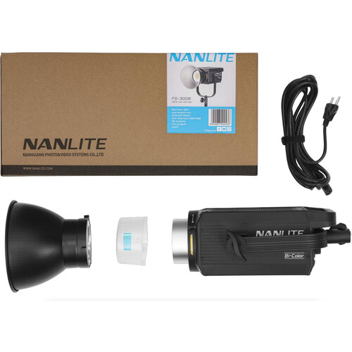 Nanlite FS-300B Bi-Color LED Monolight FS-300B B&H Photo Video