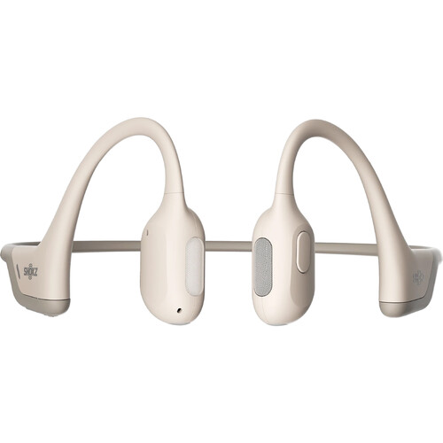 SHOKZ OpenRun Pro Bone Conduction Open-Ear Sport Headphones (Beige)